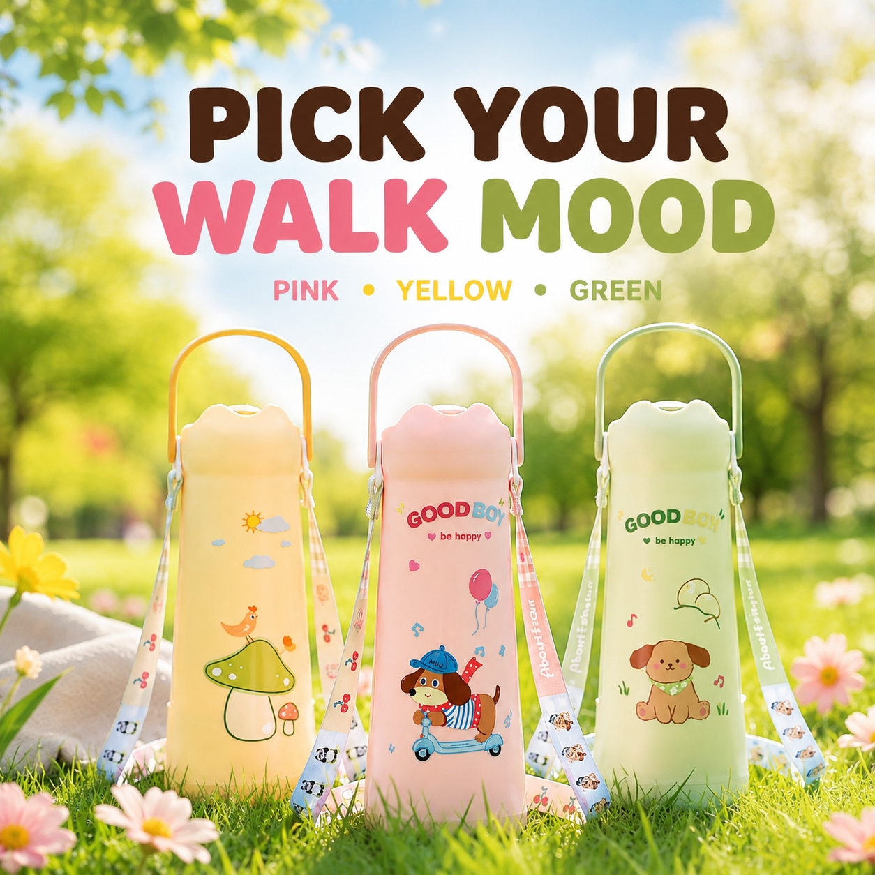 SipNChow 4-in-1 Dog Travel Water Bottle