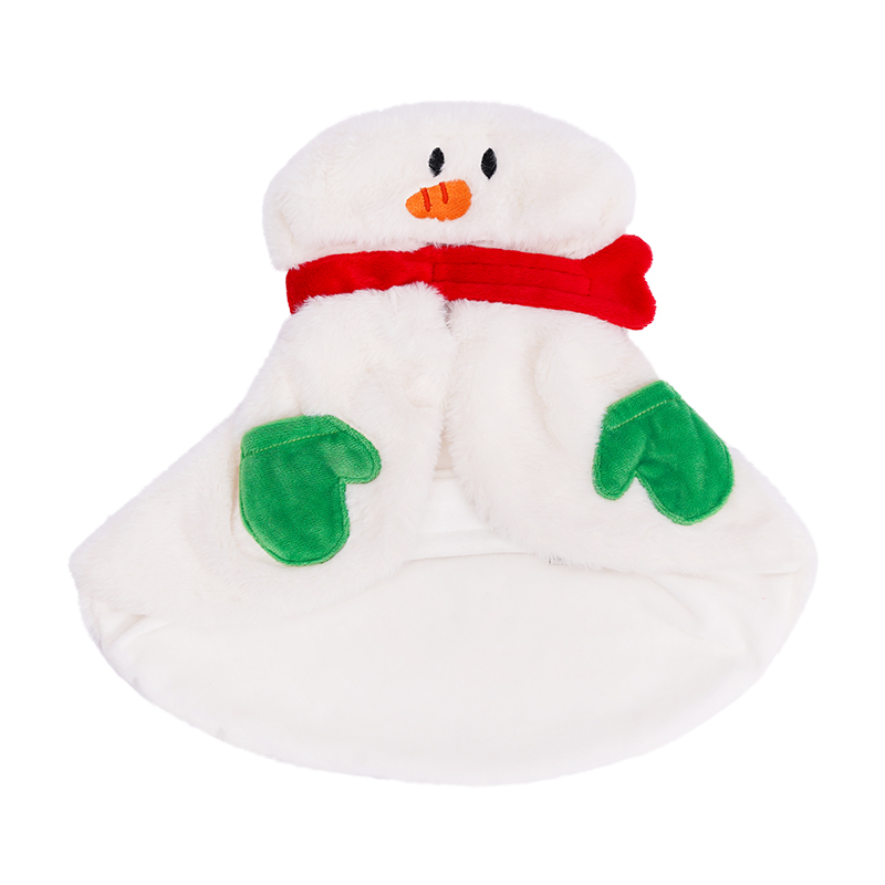 Christmas Snowman Pet Cape