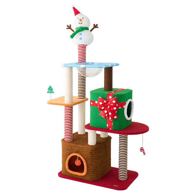 Christmas Cat Tree 🎄