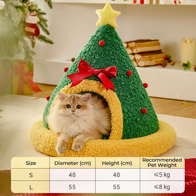 Christmas tree Warm Cat Nest