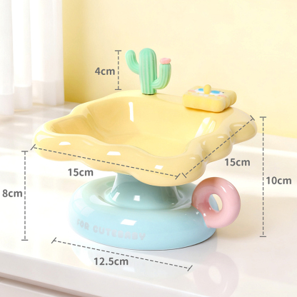 SpongeBob Ceramic Cat Bowl