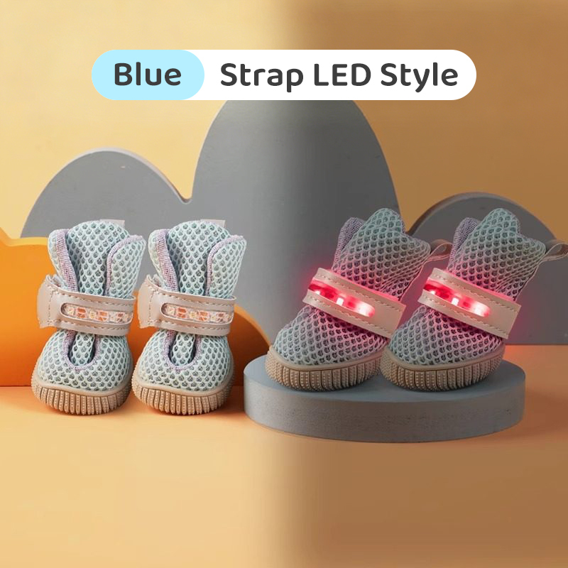 LED Elastic Pet Shoes