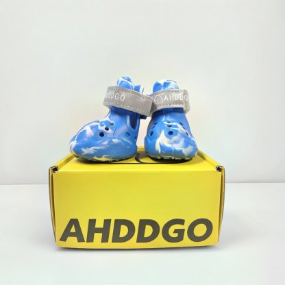 Glow-in-the-Dark Dog Crocs Shoes