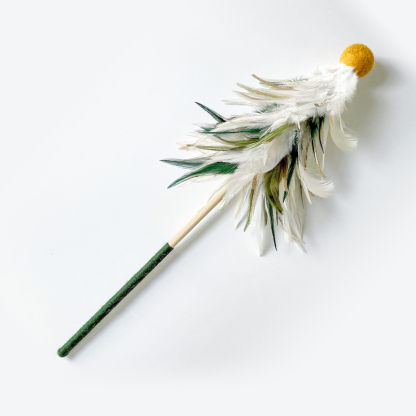 Snowfall Cat Teaser Wand