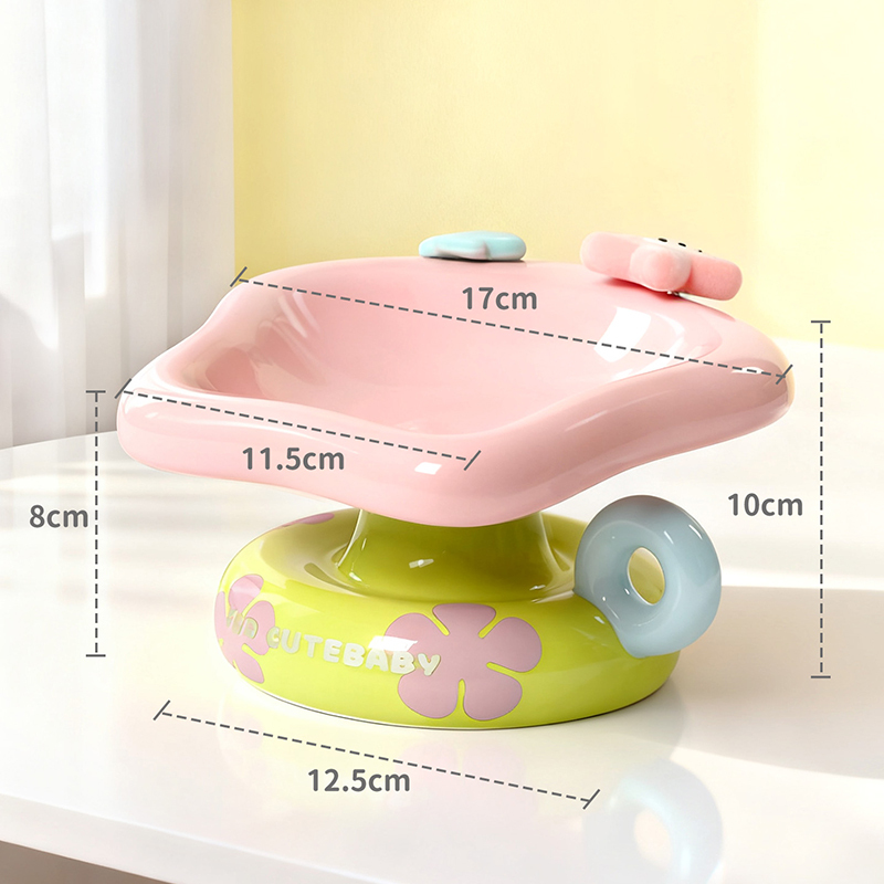 SpongeBob Ceramic Cat Bowl