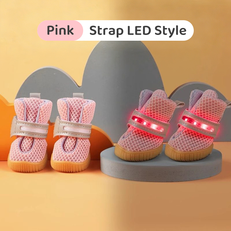 LED Elastic Pet Shoes
