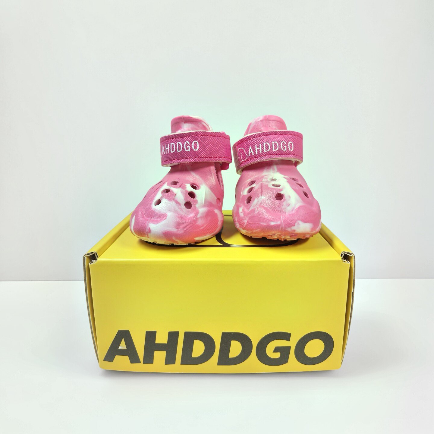 Glow-in-the-Dark Dog Crocs Shoes