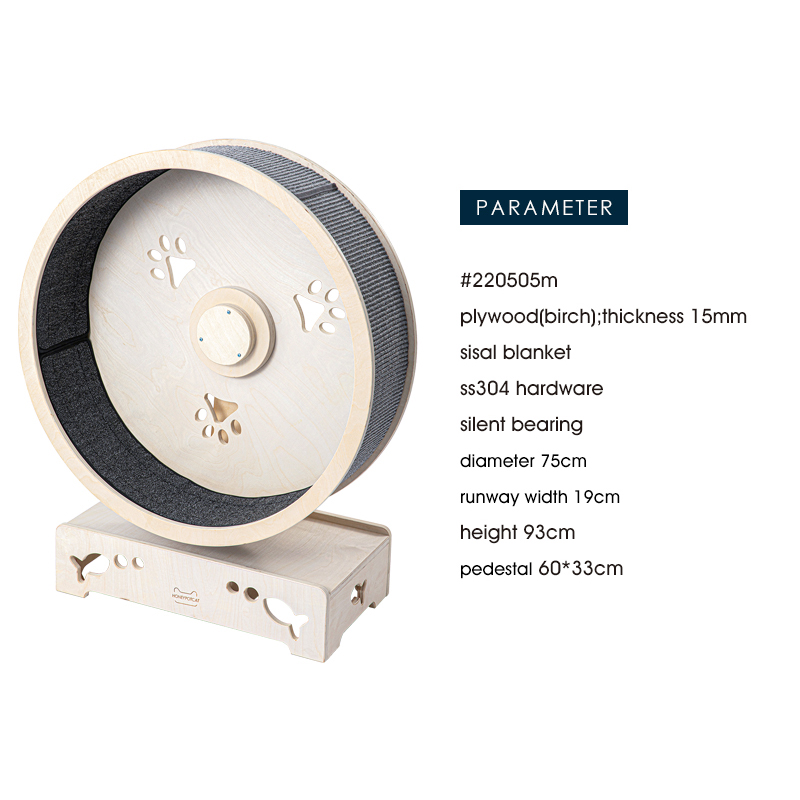 Cat Treadmill – Interactive Exercise Wheel for Indoor Cats