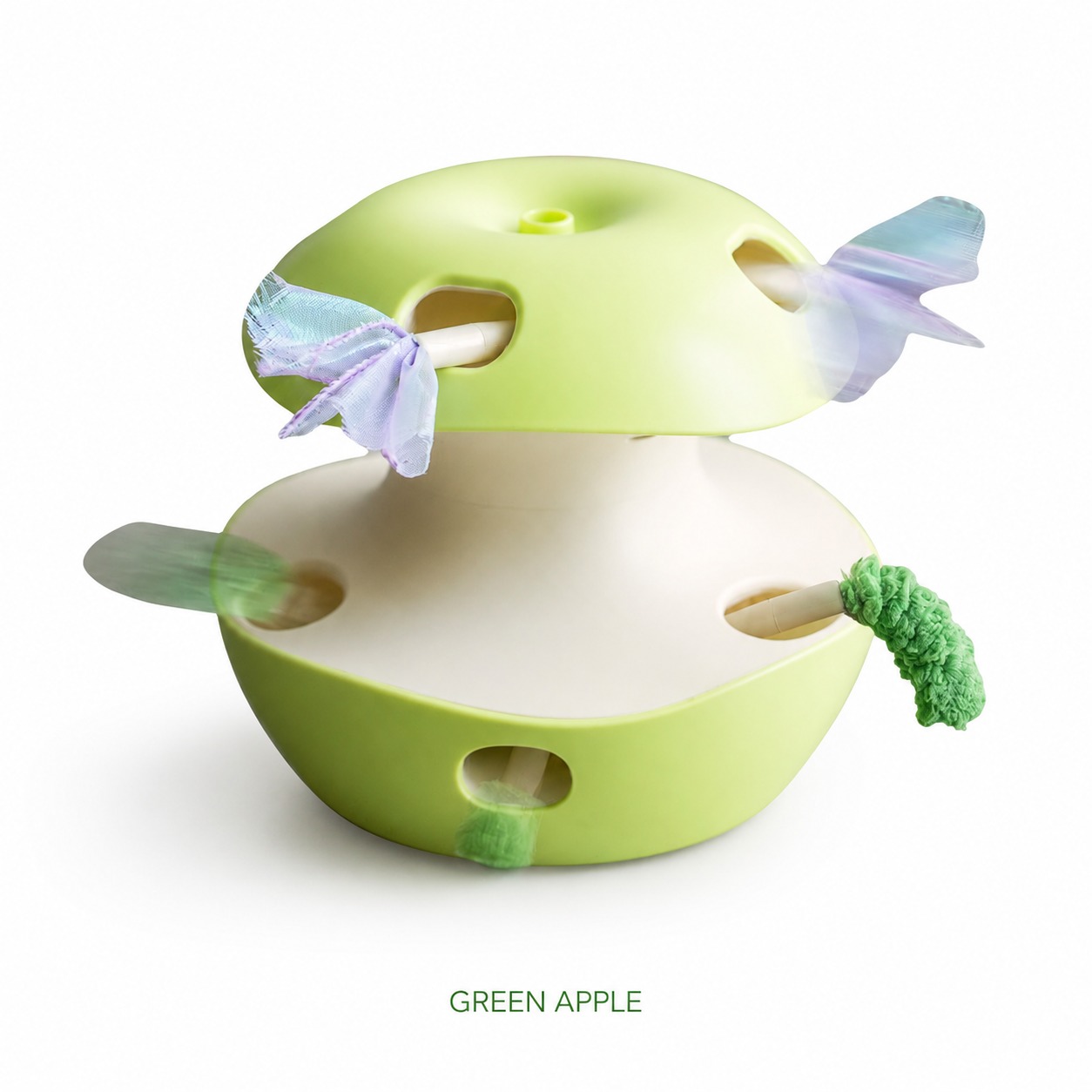 PounceSpin Auto Cat Turntable Toy