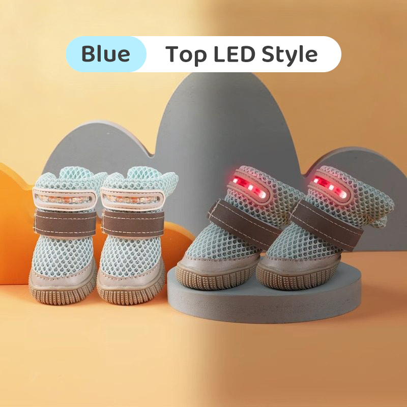 LED Elastic Pet Shoes