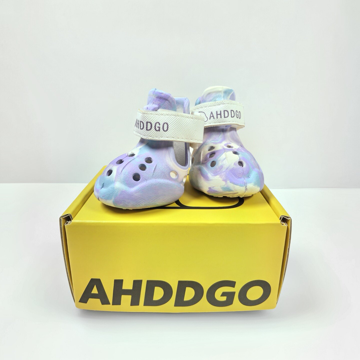 Glow-in-the-Dark Dog Crocs Shoes