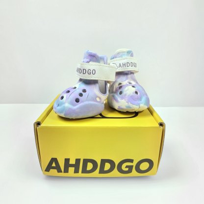 Glow-in-the-Dark Dog Crocs Shoes
