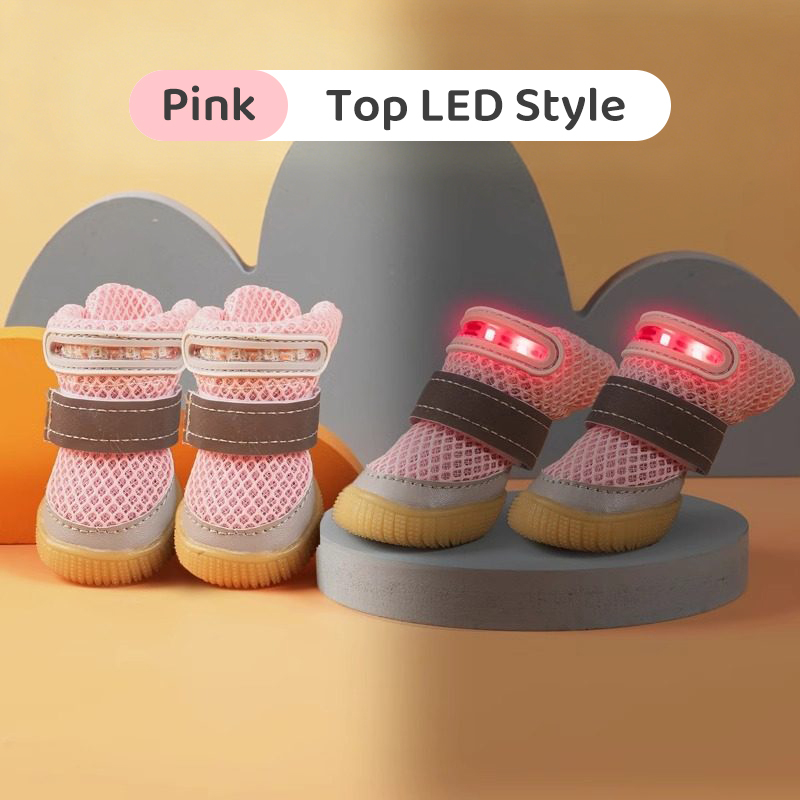 LED Elastic Pet Shoes