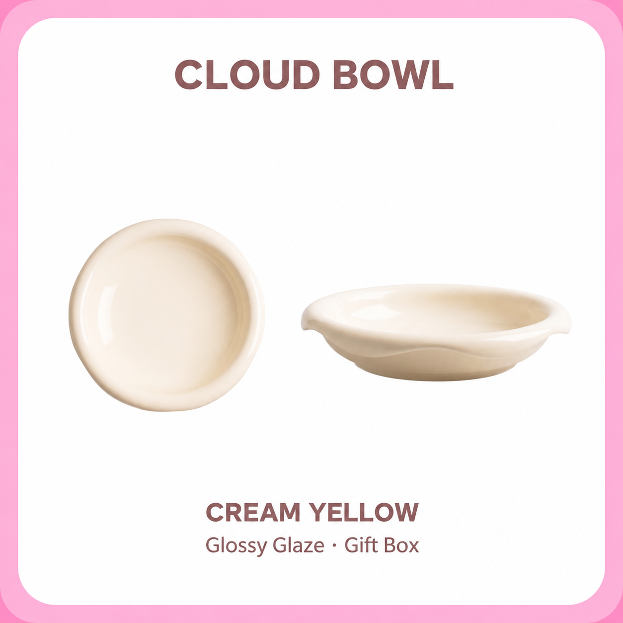 Kitten & Cat Cloud Elevated Ceramic Cat Bowl Set