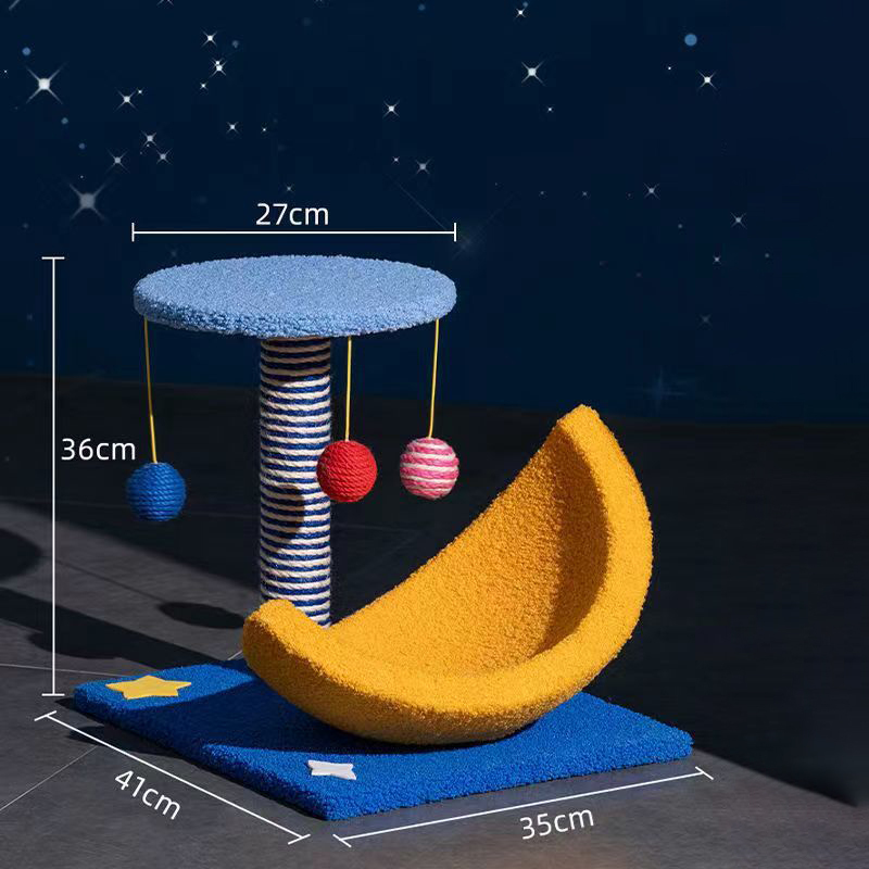 Sisal Cat Climbing Tower-Petboxok