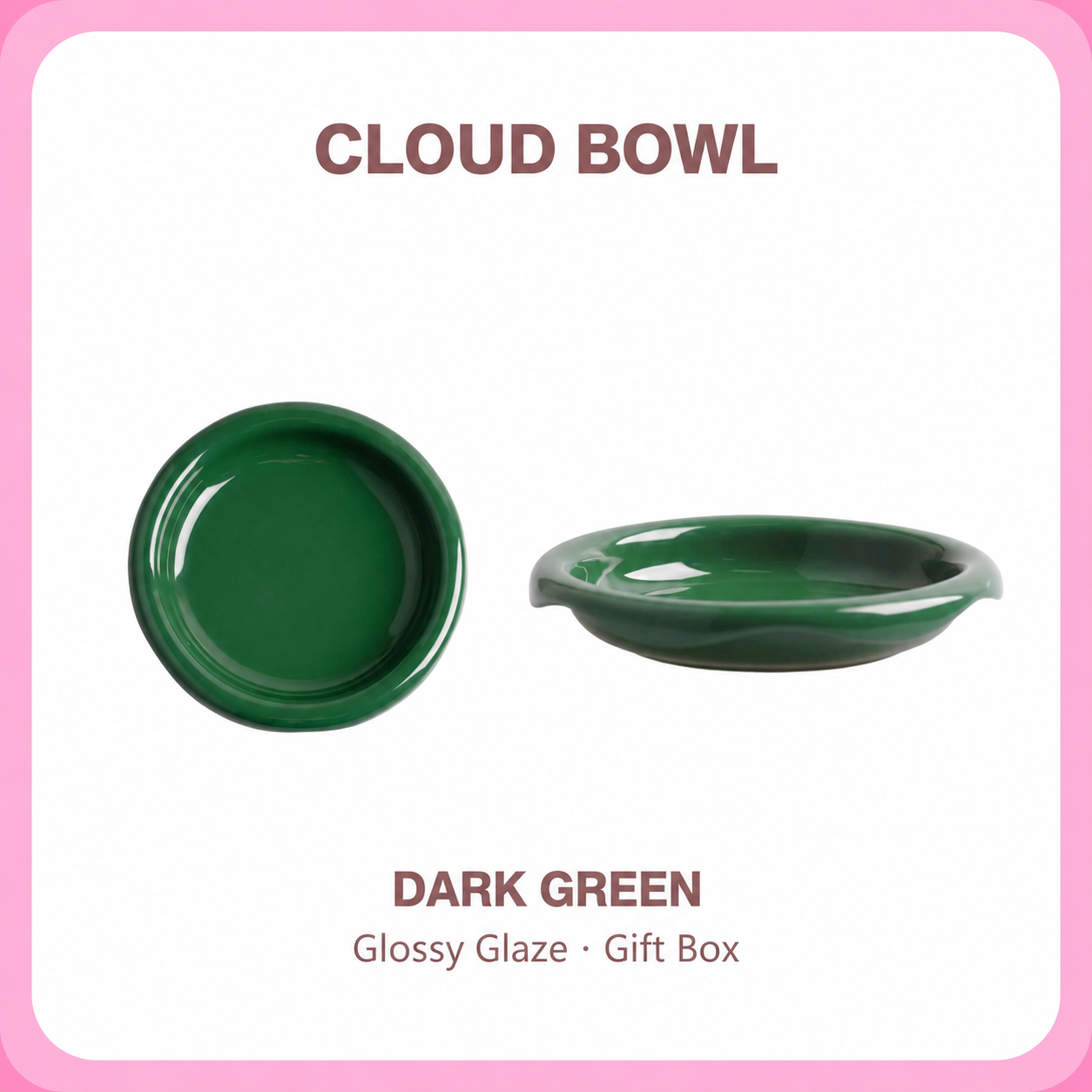 Kitten & Cat Cloud Elevated Ceramic Cat Bowl Set