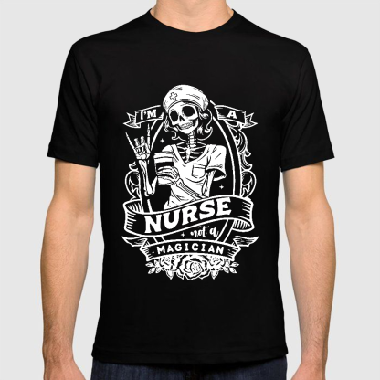 Nures Not A Magician Cotton Doctor T-shirt