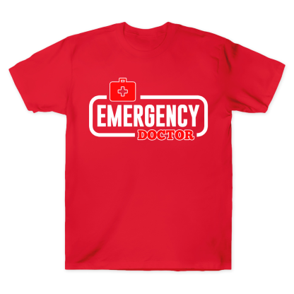 Emergency Doctor Cotton Doctor T-shirt