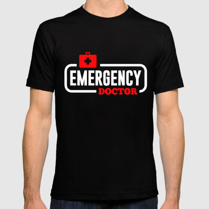 Emergency Doctor Cotton Doctor T-shirt
