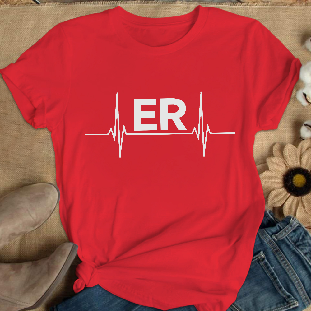 Er Cotton Nurse T-shirt