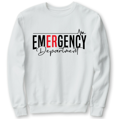 Emergency Department Cotton Pullover Sweatshirt