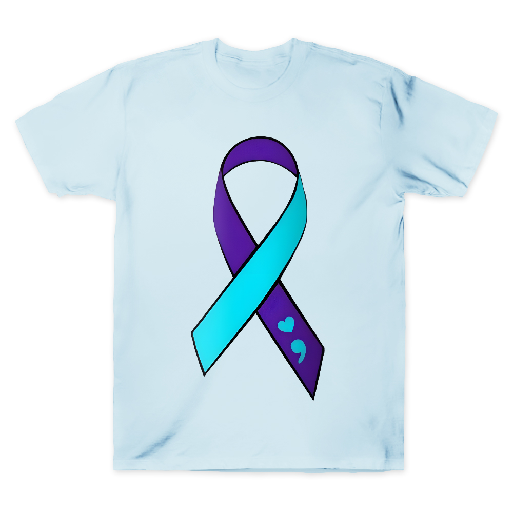 Suicide Prevention Awareness Ribbon Cotton Doctor T-shirt