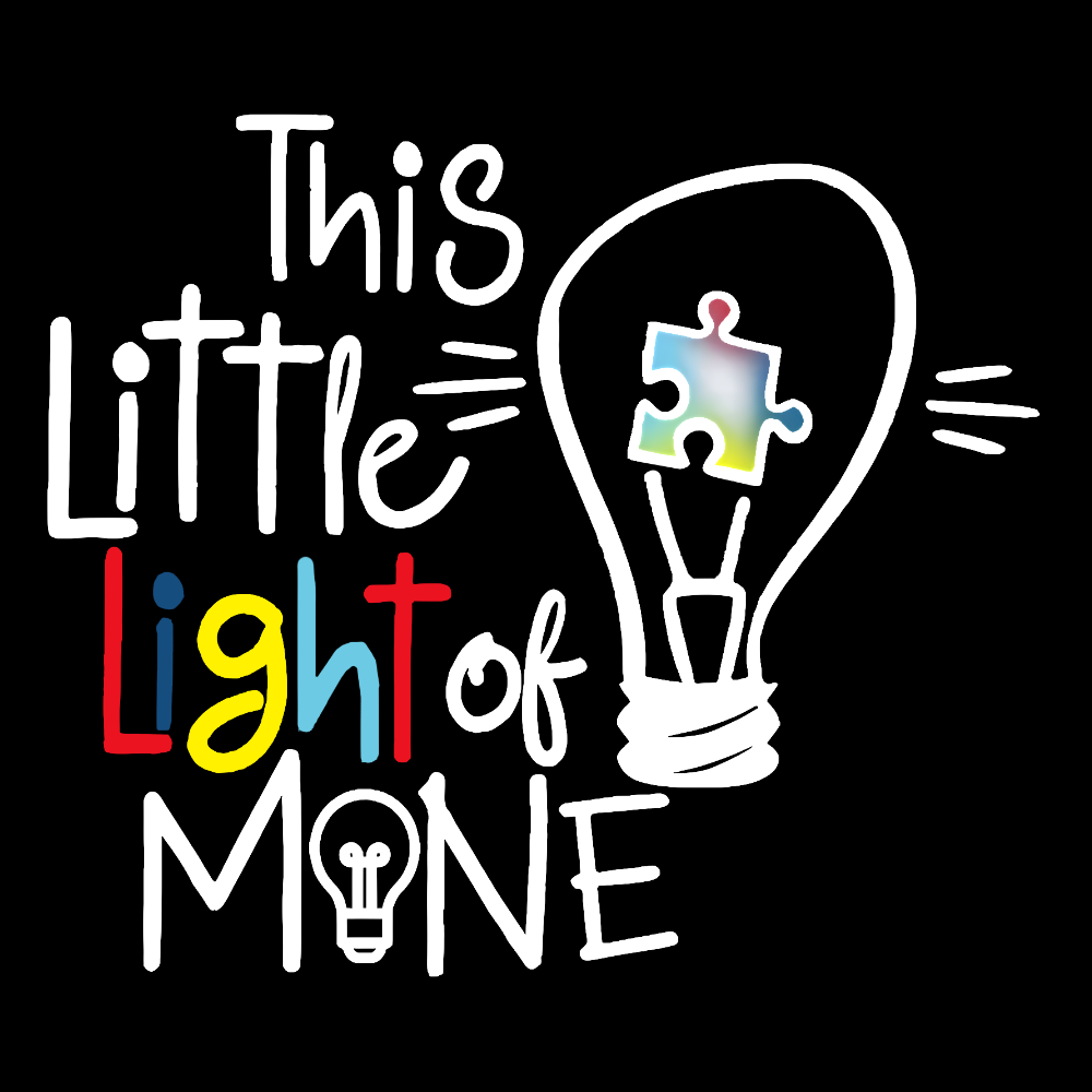 This Little Light Of Mine Autism Cotton Nurse T-shirt
