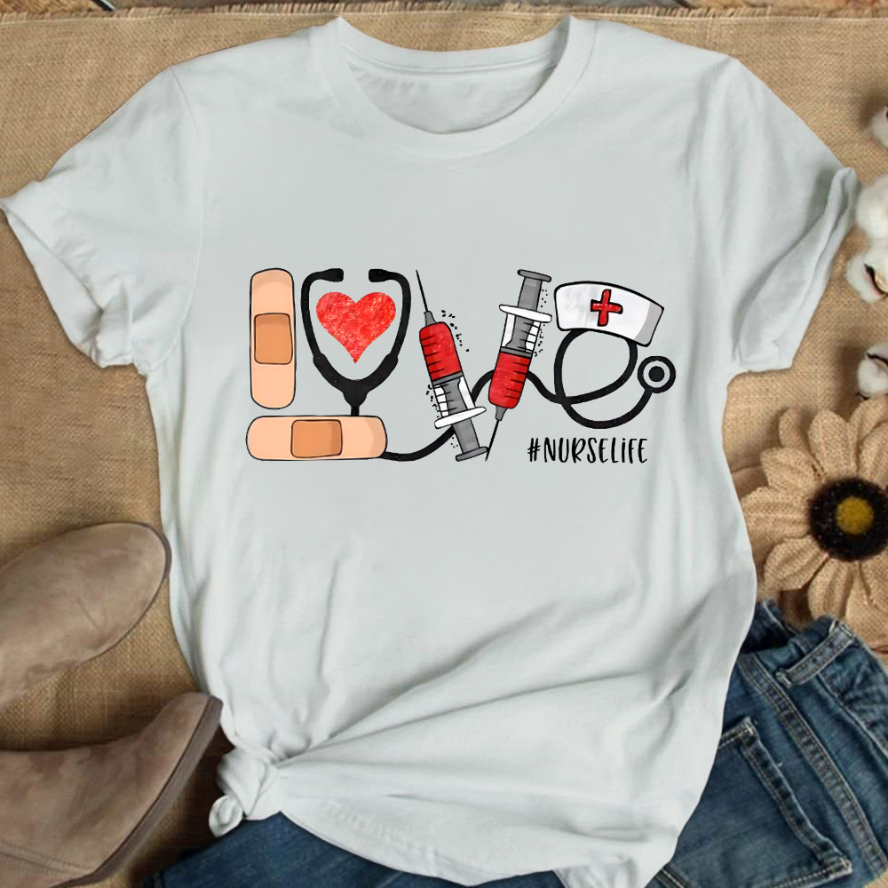 Nurselife Cotton Nurse T-shirt