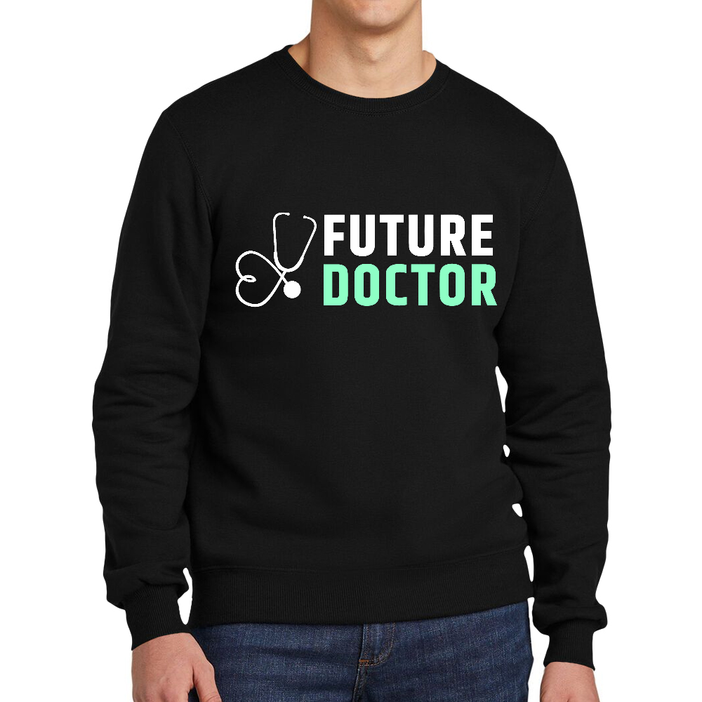 Future Doctor Cotton Pullover Sweatshirt