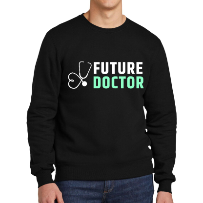 Future Doctor Cotton Pullover Sweatshirt