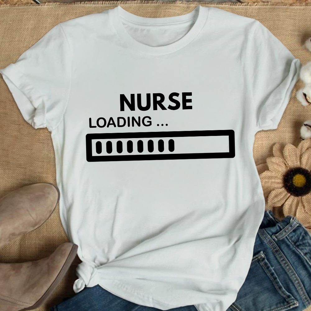 Nurse Loading Cotton Nurse T-shirt