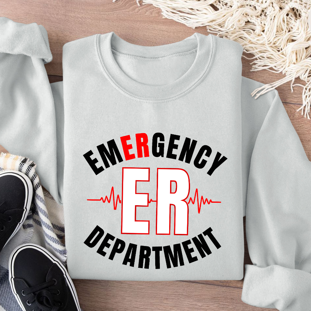 Emergency Department Cotton Pullover Sweatshirt