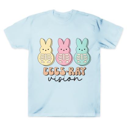 Eggs Ray Vision Radiology Cotton Doctor T-shirt