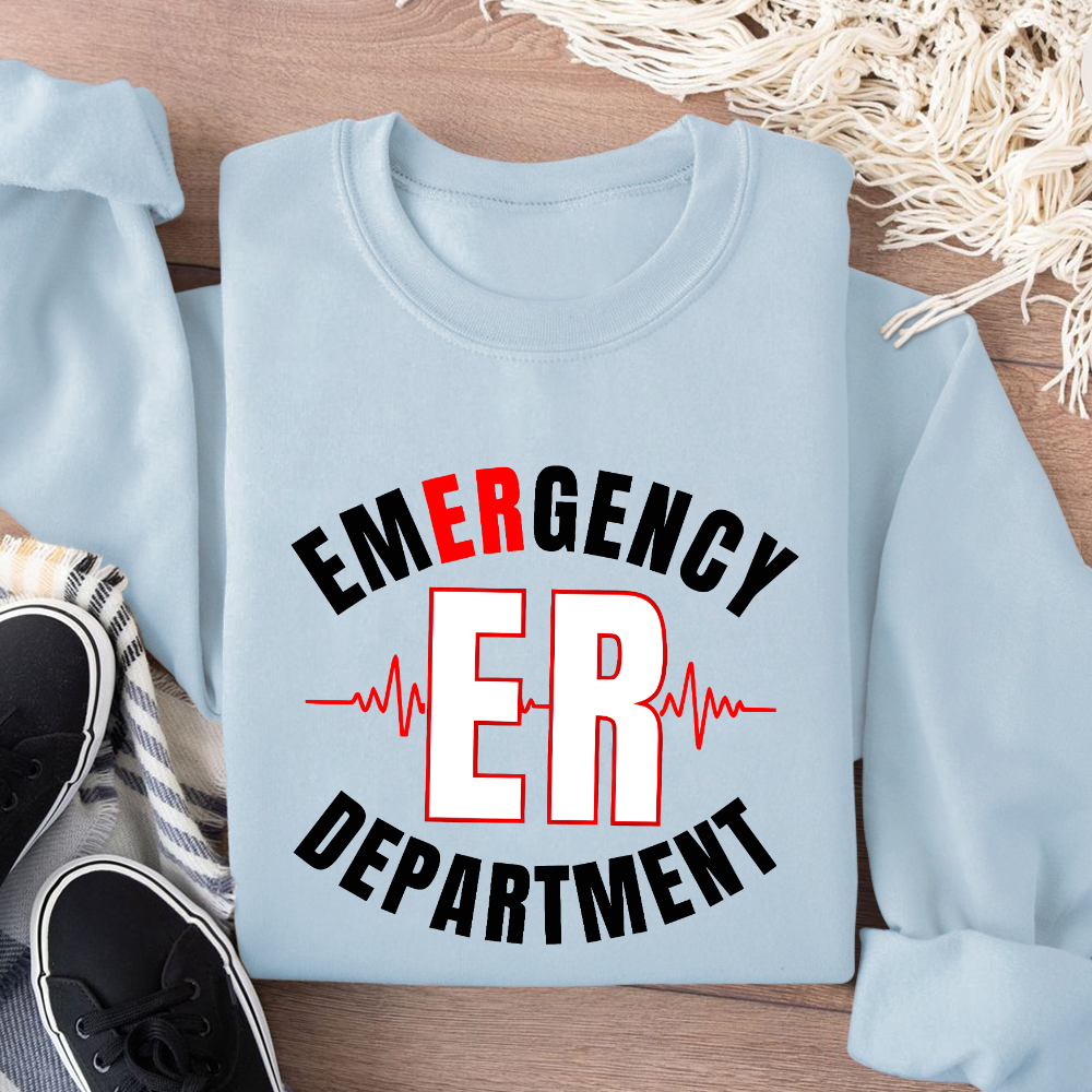Emergency Department Cotton Pullover Sweatshirt