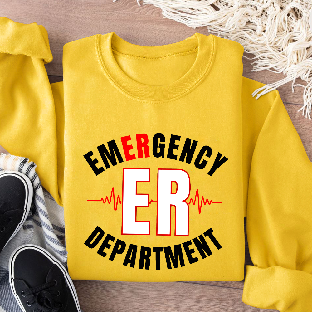 Emergency Department Cotton Pullover Sweatshirt
