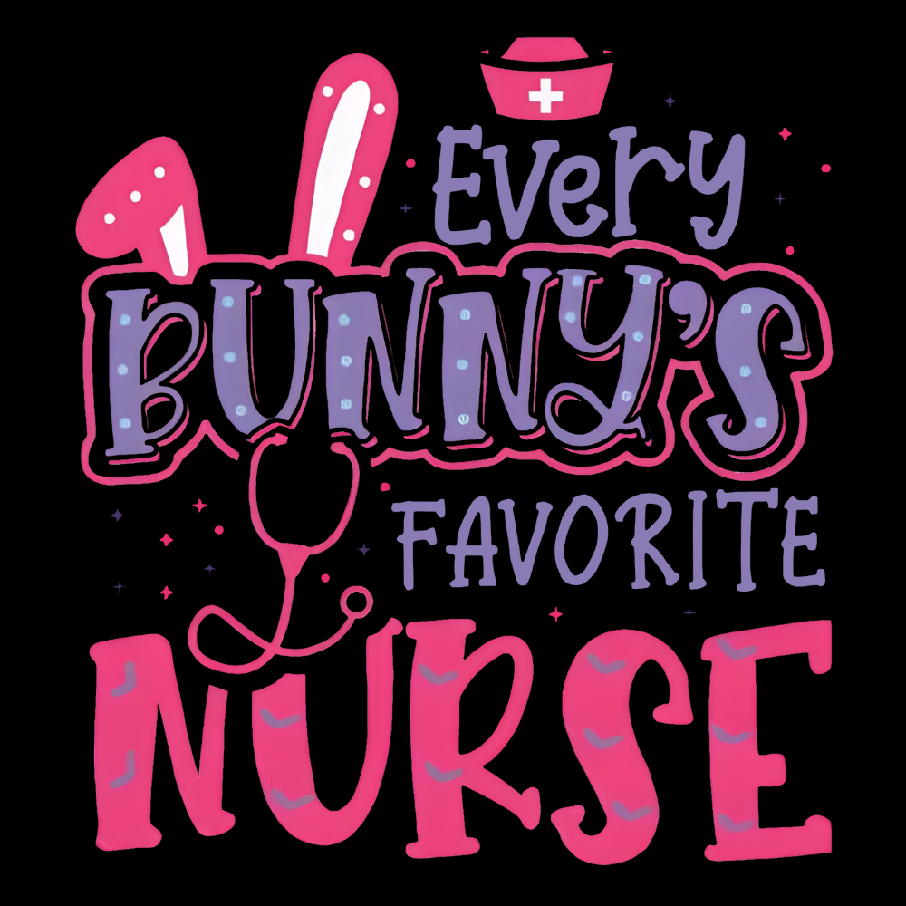 Every Bunny's Favorite Nurse Cotton Pullover Sweatshirt