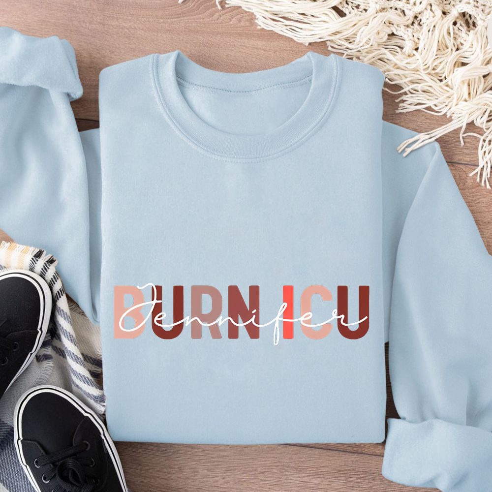 Burn ICU Cotton Pullover Sweatshirt