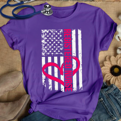 Registered Nurse Cotton Nurse T-shirt