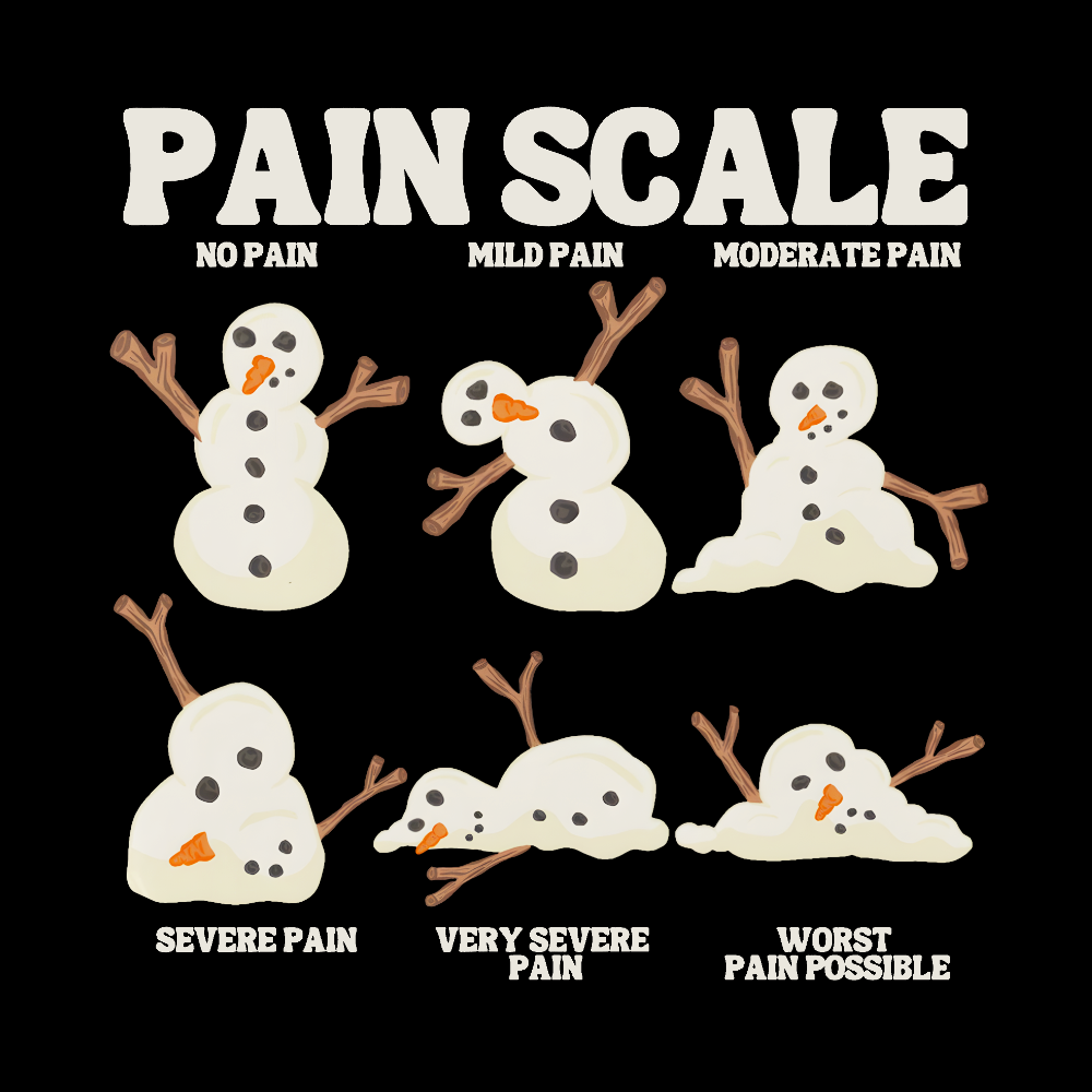 Healthcare Worker Pain Assessment Cotton Nurse T-shirt