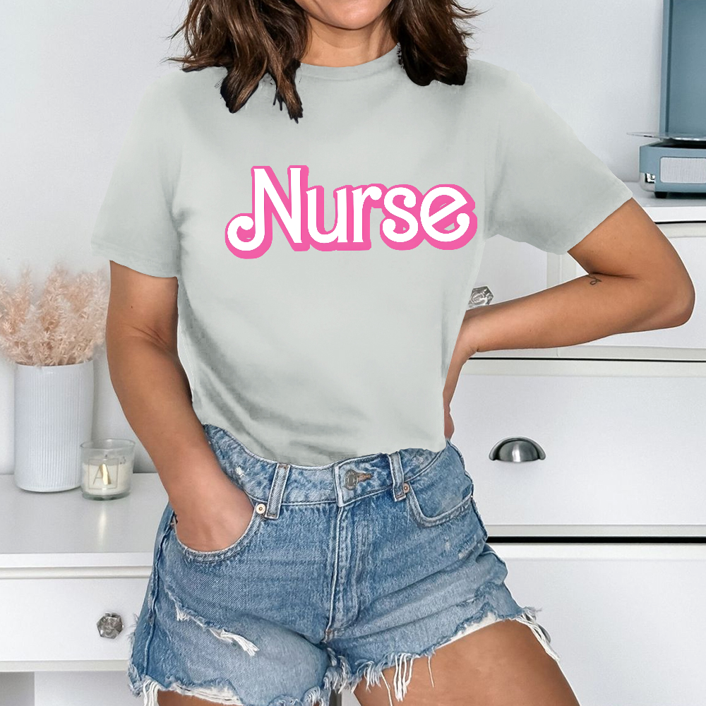 Barbie Nurse Cotton Nurse T-shirt