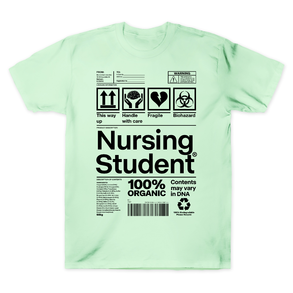 School Of Nursing Student Gift Cotton Doctor T-shirt