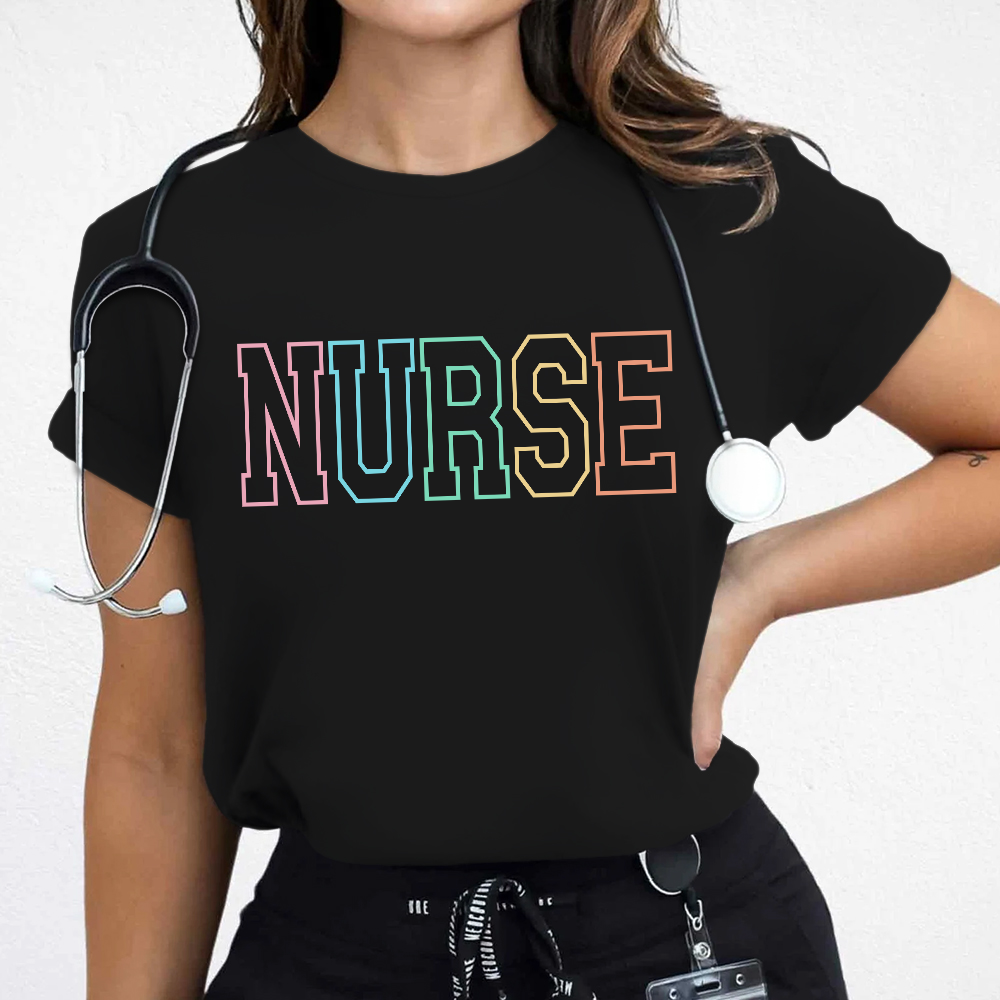 Custom Nurse Cotton T-shirt