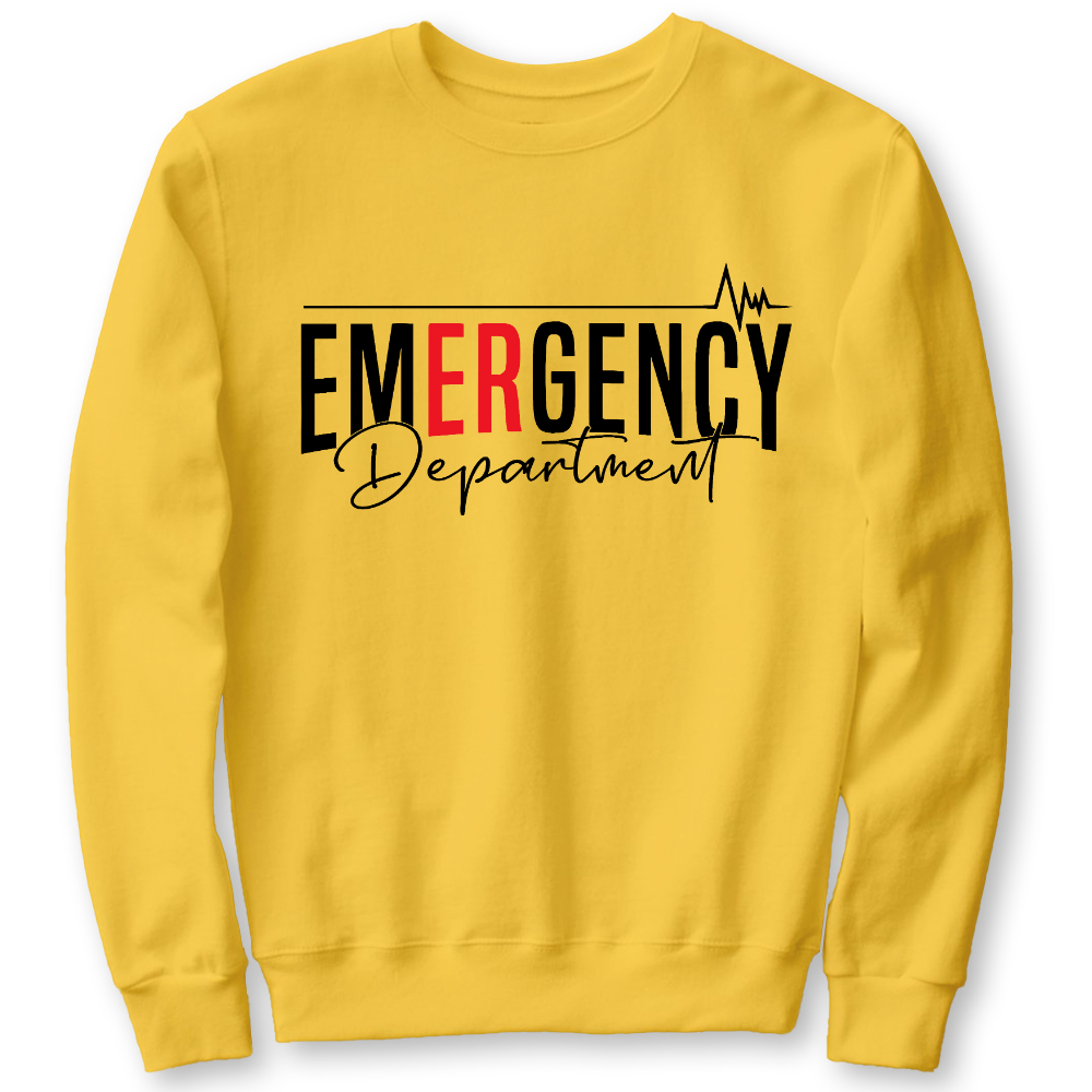 Emergency Department Cotton Pullover Sweatshirt