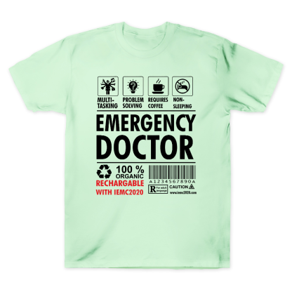 Emergency Doctor's Manual Cotton Doctor T-shirt