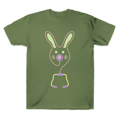Easter Bunny Medical Tools For Nurse Or Doctor Cotton Doctor T-shirt