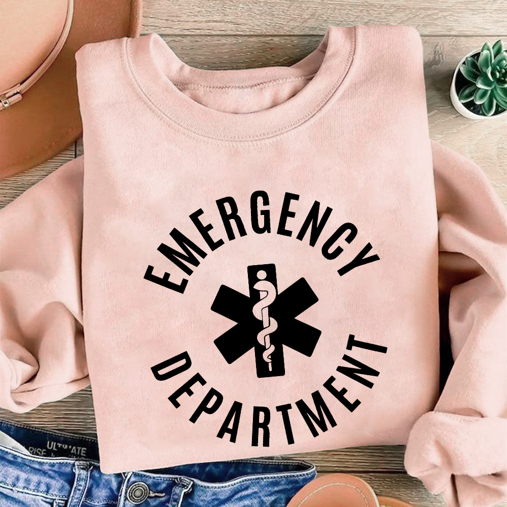 Emergency Department Cotton Pullover Sweatshirt