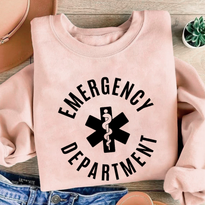 Emergency Department Cotton Pullover Sweatshirt