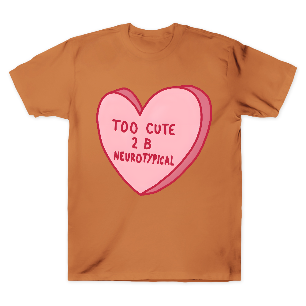 Too Cute To Be Neurotypical Cotton Doctor T-shirt