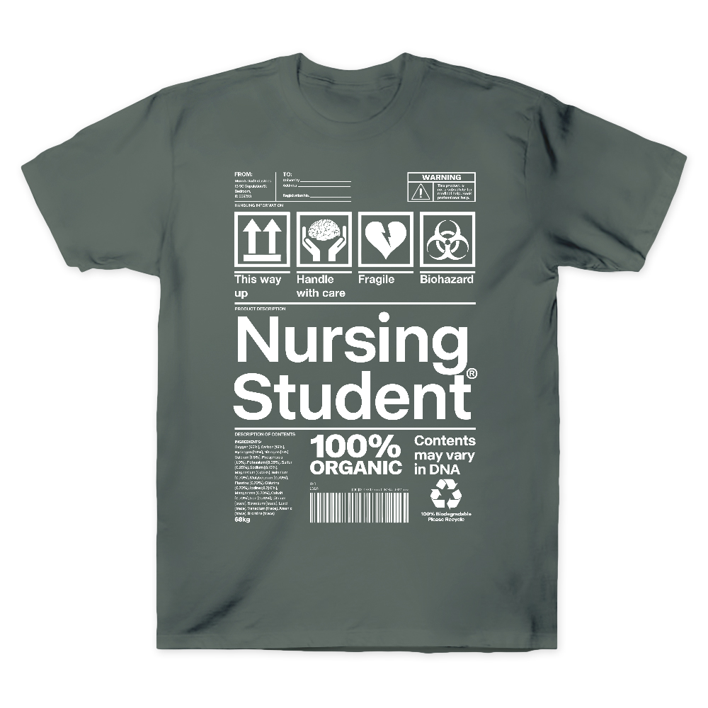 School Of Nursing Student Gift Cotton Doctor T-shirt