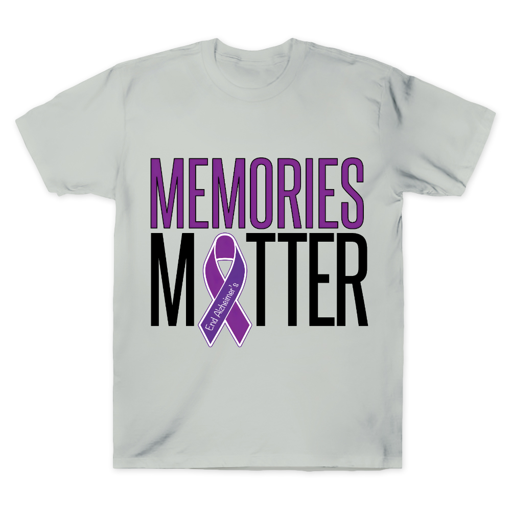 Alzheimer's Awareness Memories Matter Cotton Doctor T-shirt